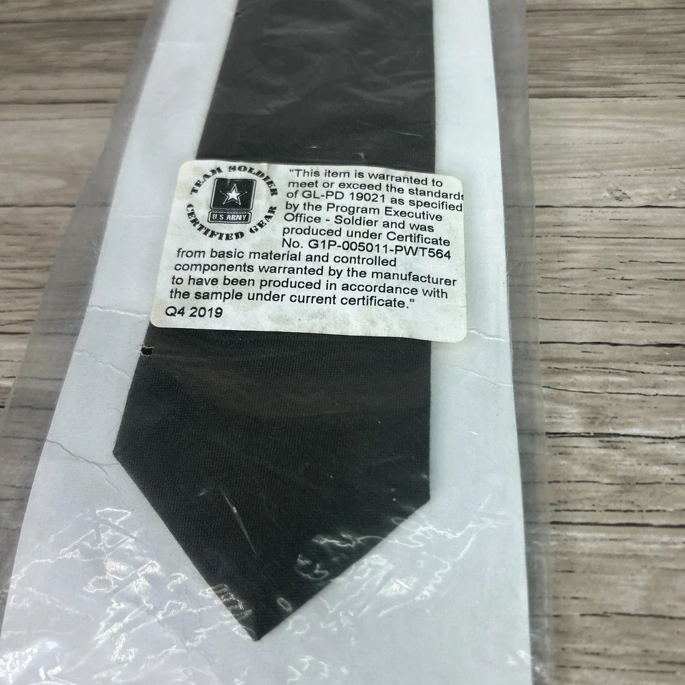 US Army Team Soldier Certified Gear Necktie Heritage Green Short F1 AG0200